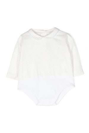 Body a pois in cotone bianco LA STUPENDERIA KIDS | TBBD51T26.